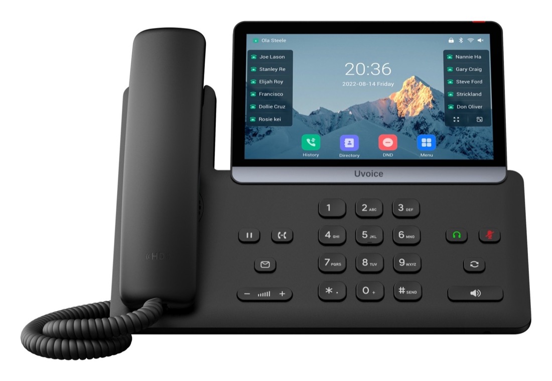Uvoice 77U executive touch-screen phone