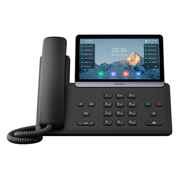 Uvoice 77W Executive touch-screen phone, Wi-Fi